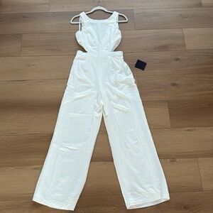 Lulu’s White Jumpsuit